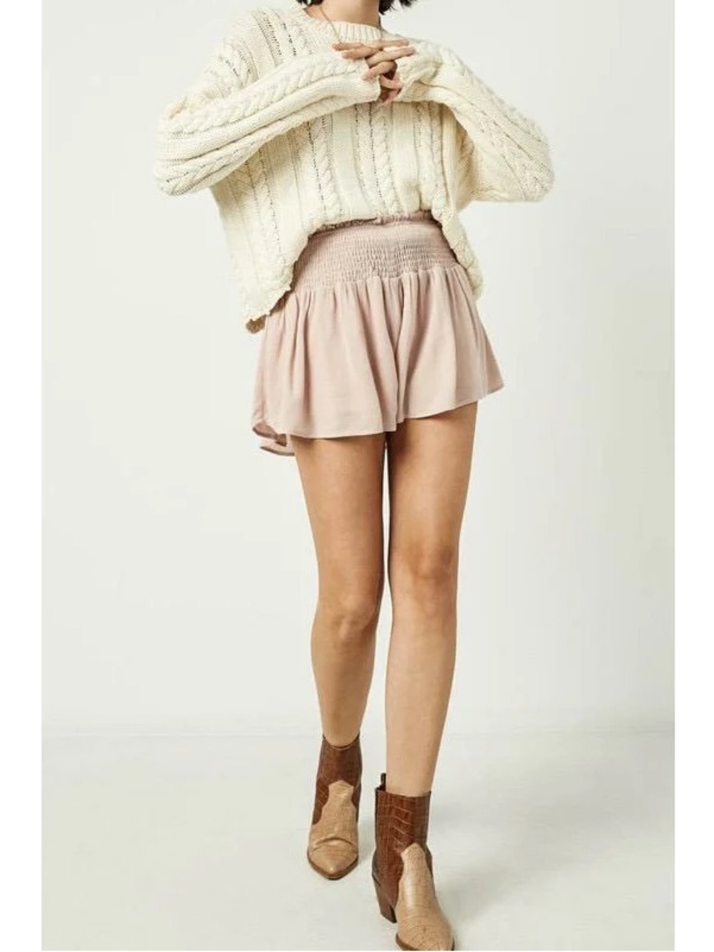 Missguided Pink Blush Shorts